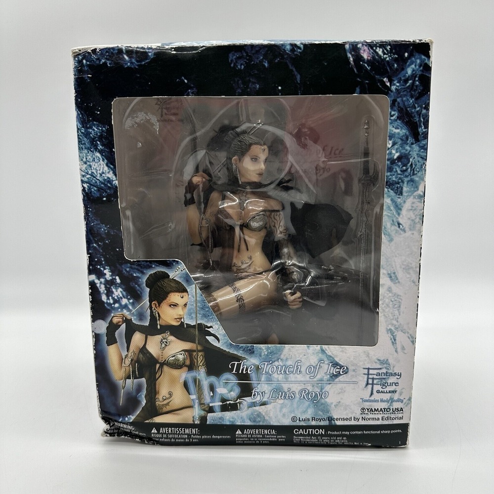 Yamato Fantasy Figure Gallery The Touch of Ice by Luis Royo Figure LE2000 Statue
